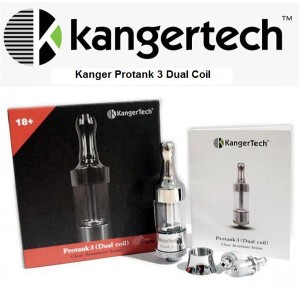 Νέος clearomizer Kanger Protank 3 διπλή αντίσταση